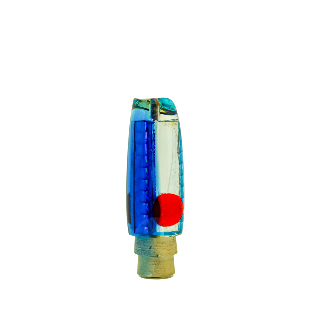 Futa - 9" Vintage Blue Mirror Scoop