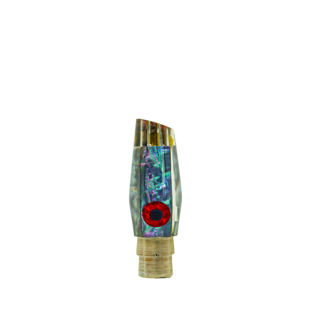 Futa - 9" Vintage Paua Shell RT Cut Slant