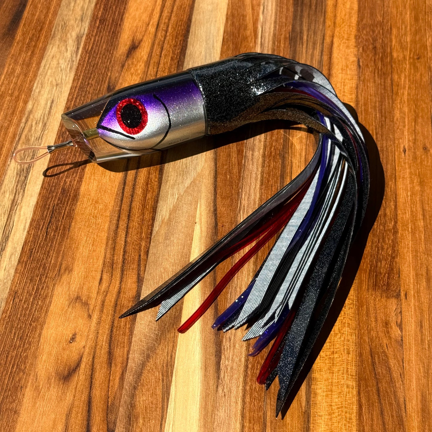 Matsu - 14” Fish Head Purple Top Skirted