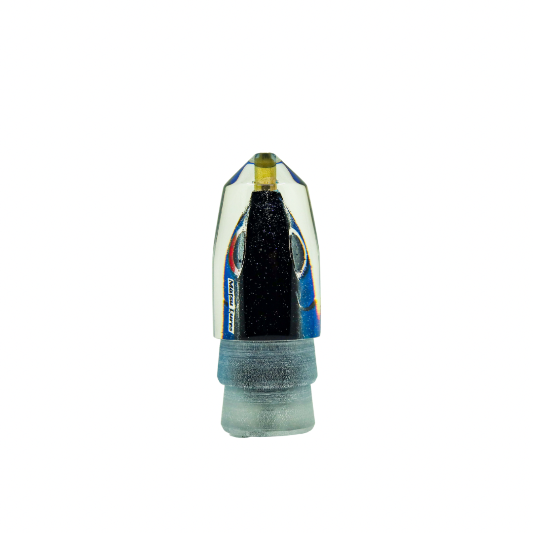 Matsu - 9” Fish Head Bullet Black Ice