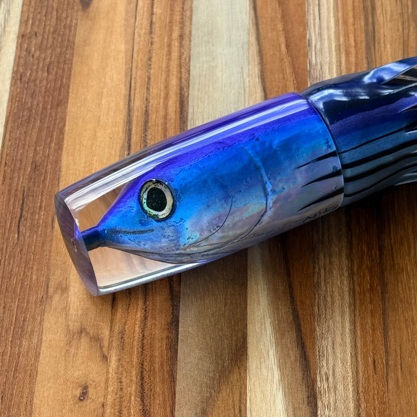 Alii Kai - 14" Holo Aku Fish Hard Head Skirted