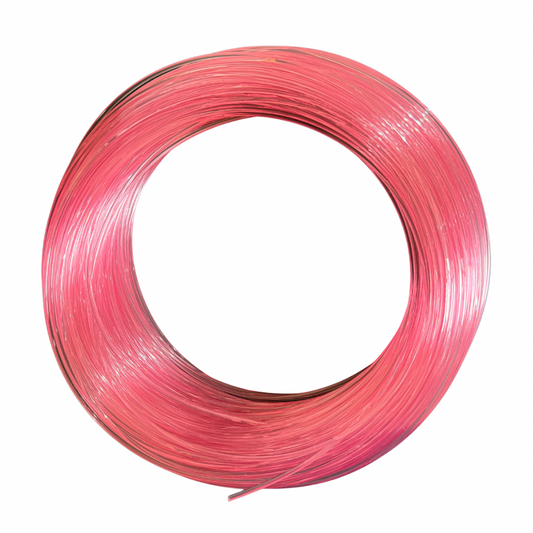 Extra-Hard Monofilament Leader - 530 lb. Test - 100 yd. - Pink