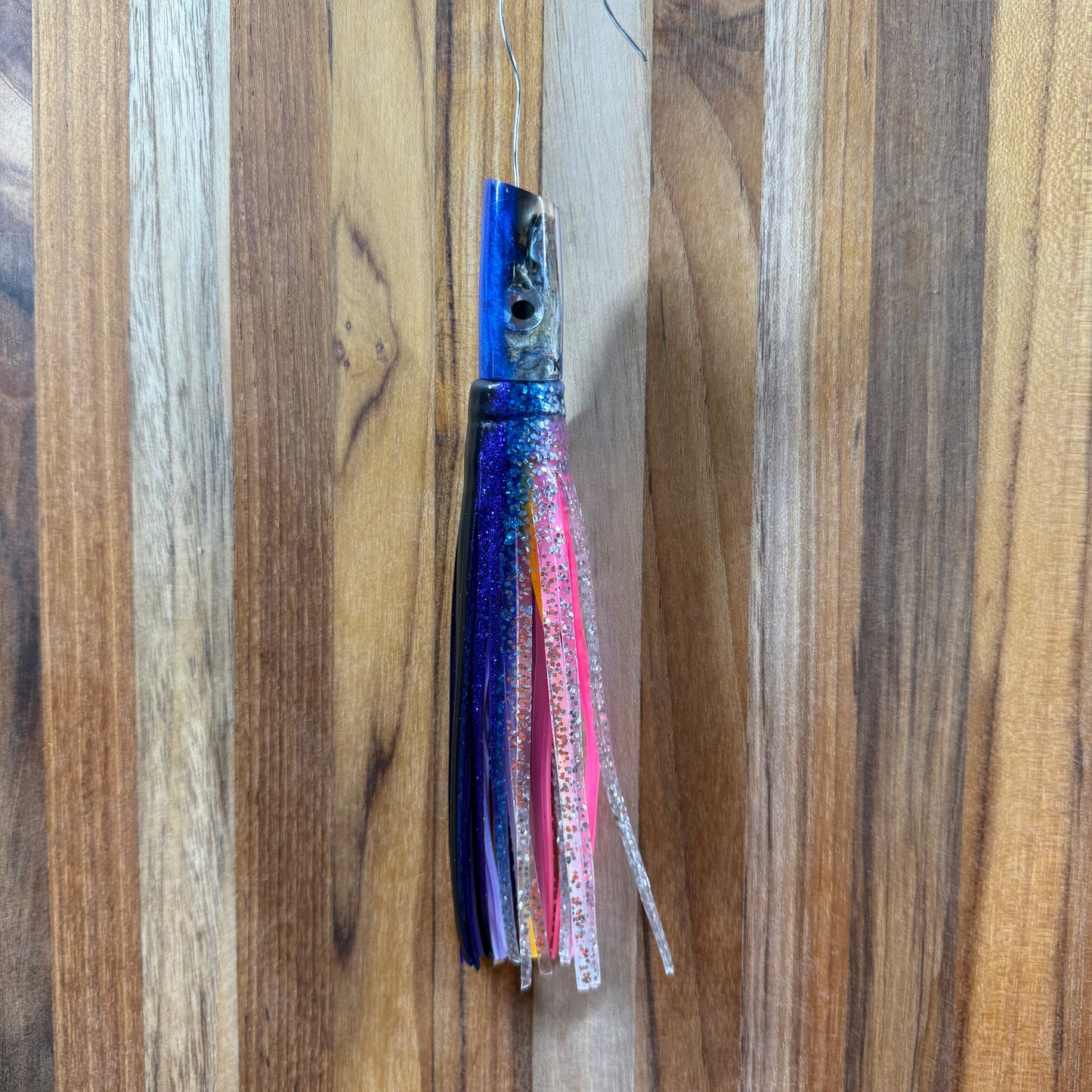 KC - 5” Real Fish Head Slant Skirted