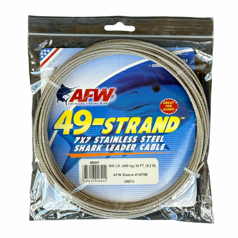 AFW 49-Strand 7X7 Stainless Steel Cable