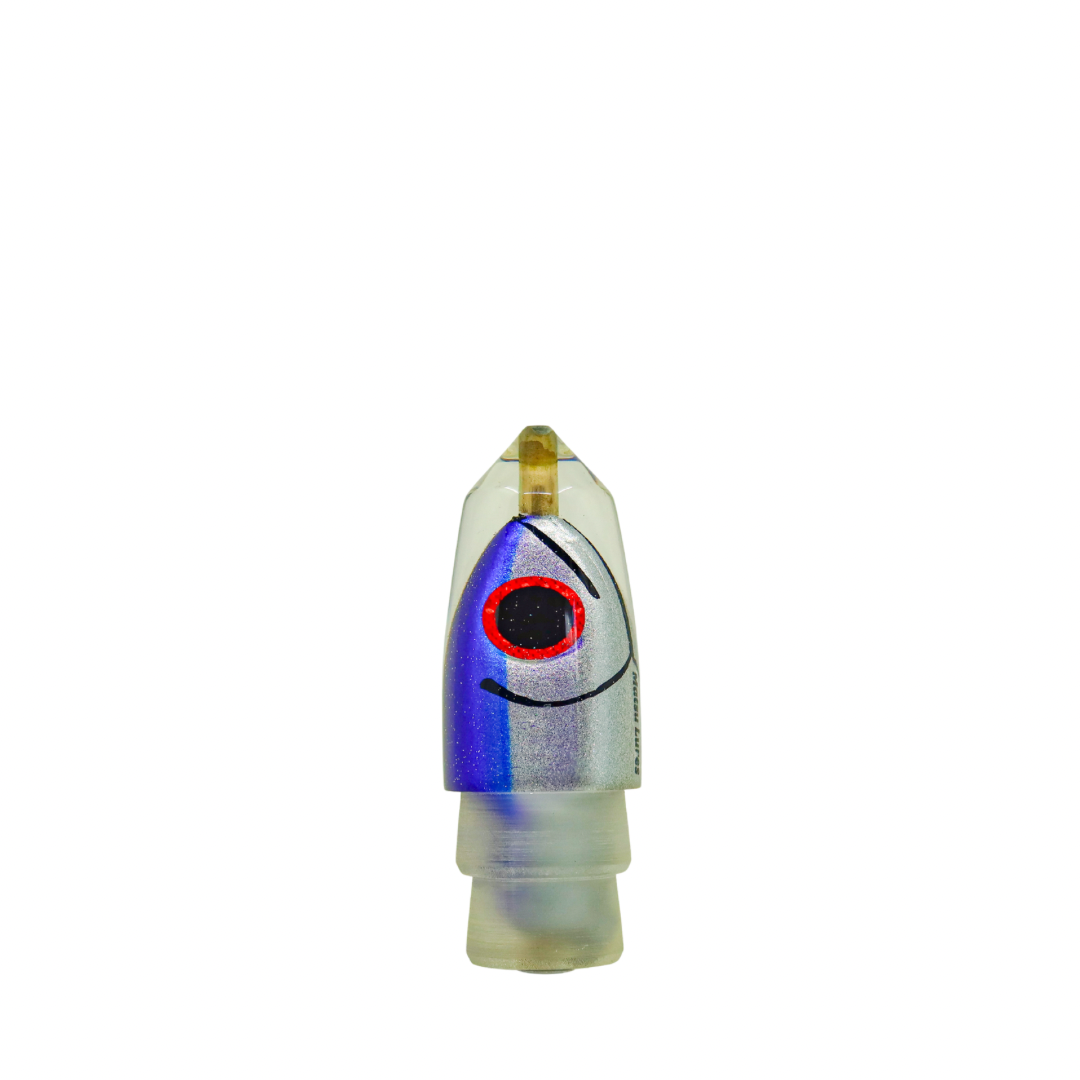 Matsu - 9” Fish Head Bullet Blue Top