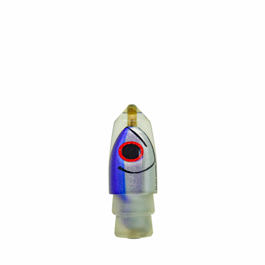 Matsu - 9” Fish Head Bullet Blue Top