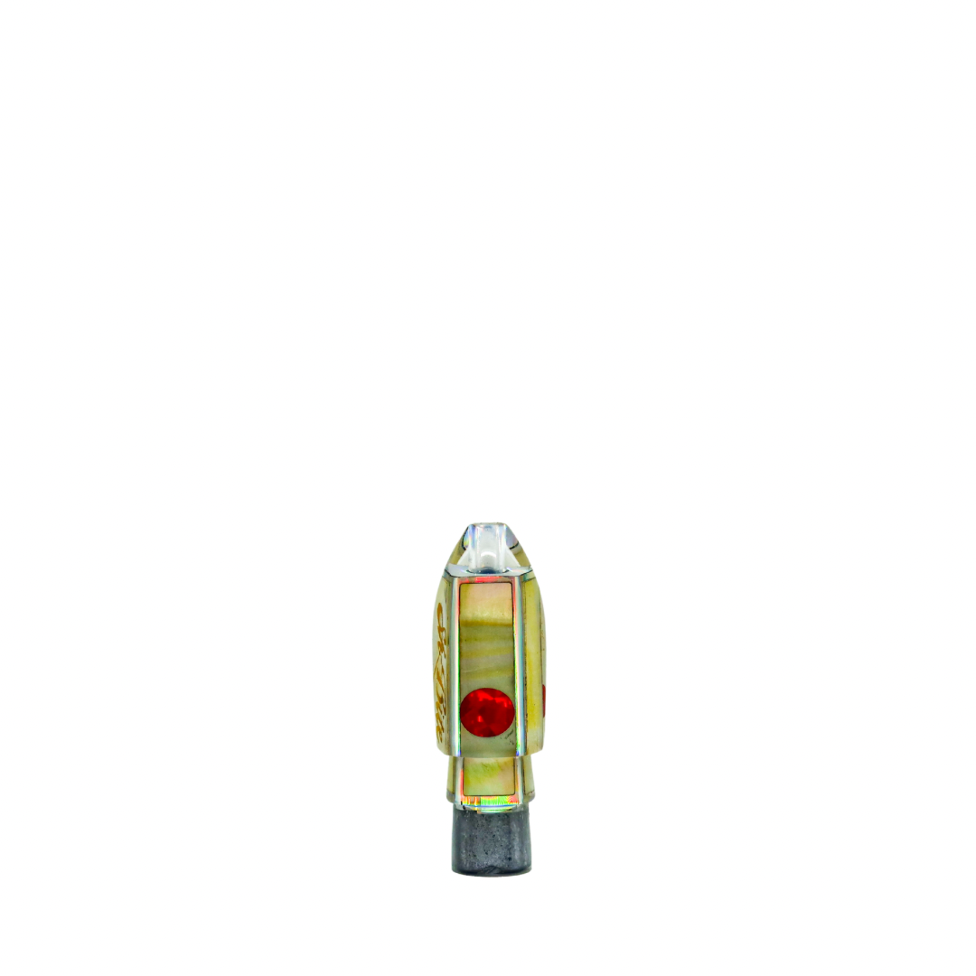 Sh-Bite - 5” Aku Lure Gold Pearl Bullet
