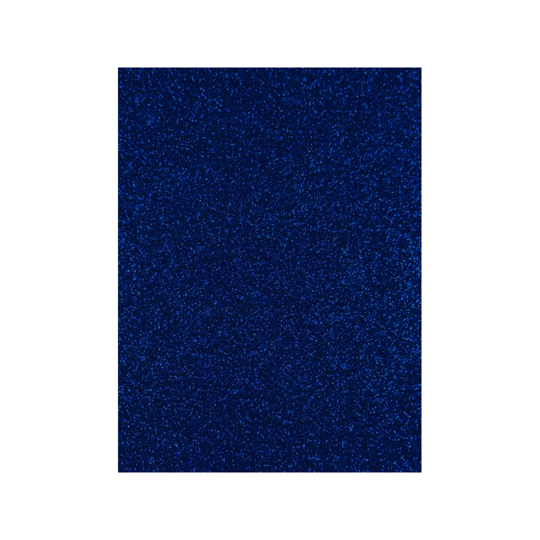 Ultra Sparkle Vinyl Sheets 12”x18” Dark Royal Blue