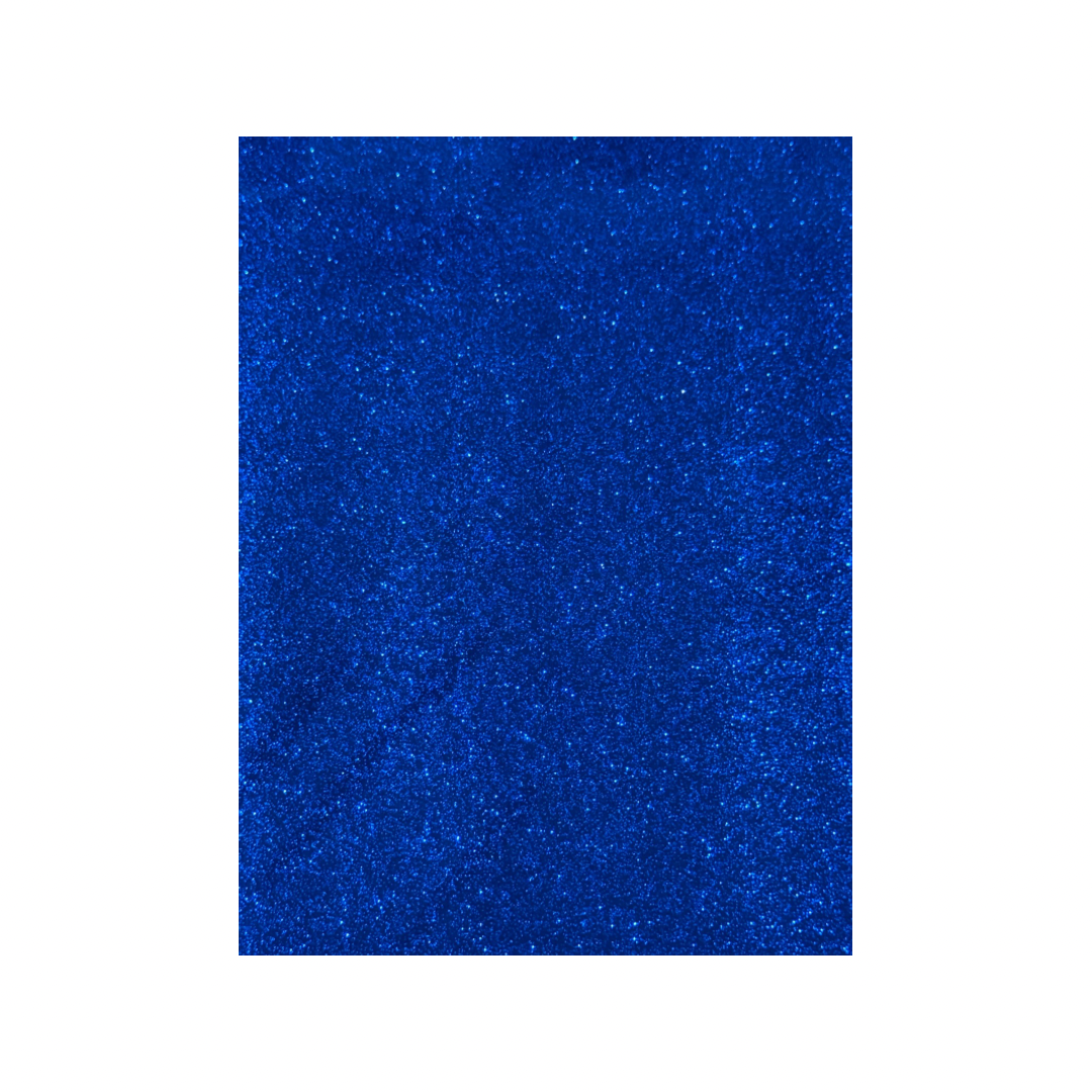 Ultra Sparkle Vinyl Sheets 12”x18” Royal Blue