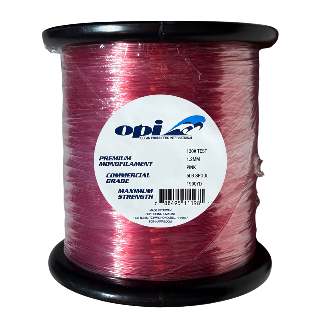 OPI - Monofilament Spool 130# 1900yd Pink