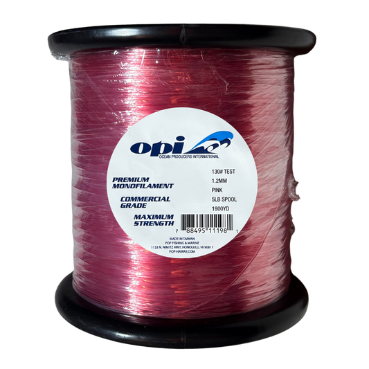 OPI - Monofilament Spool 130# 1900yd Pink