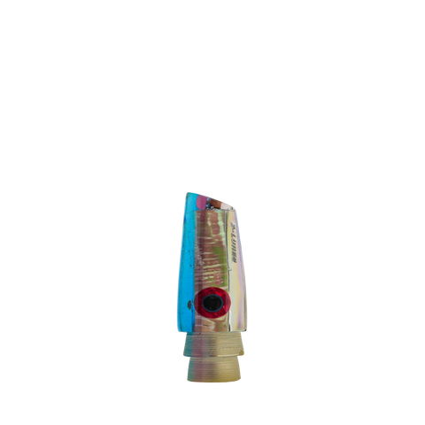 Z-Lures - 9" Blue Pink Ripple MOP Shell Slant