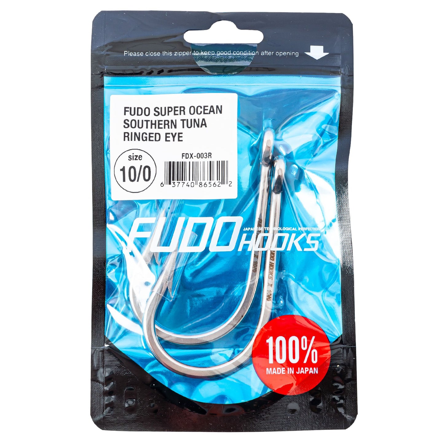 FUDO - Super Ocean Southern Tuna Ringed Eye 10/0