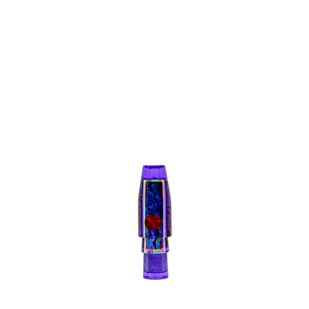 Sh-Bite - 5” Aku Lure Purple Shell Invert