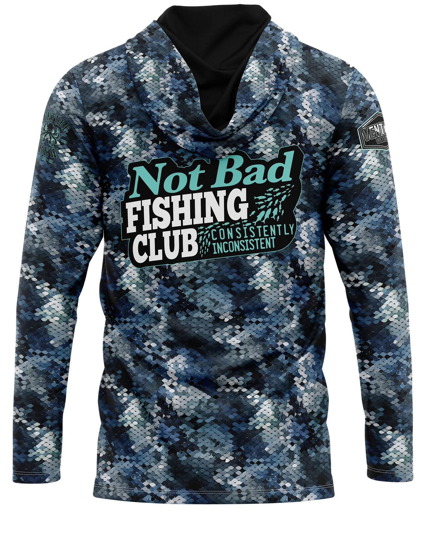 Not Bad Fishing Club Dri Fit Hoodie (Adult/Keiki)