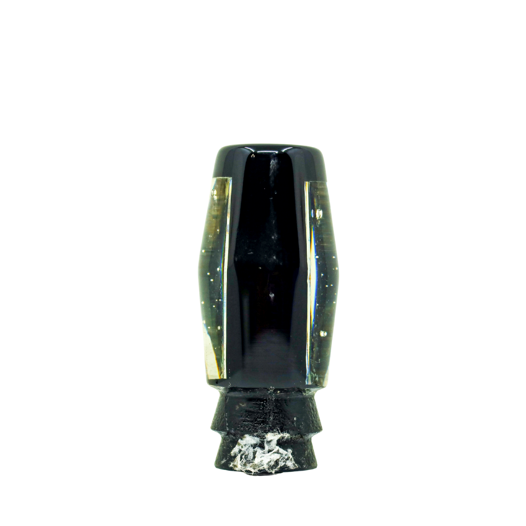 Stan Ho - 9” Vintage Black Mirror Pusher
