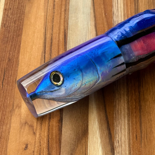 Alii Kai - 14" Holo Aku Fish Hard Head Skirted