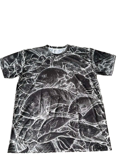 Hawaii Fish Camo Invert Dri Fit T-Shirt (Adult/Keiki)