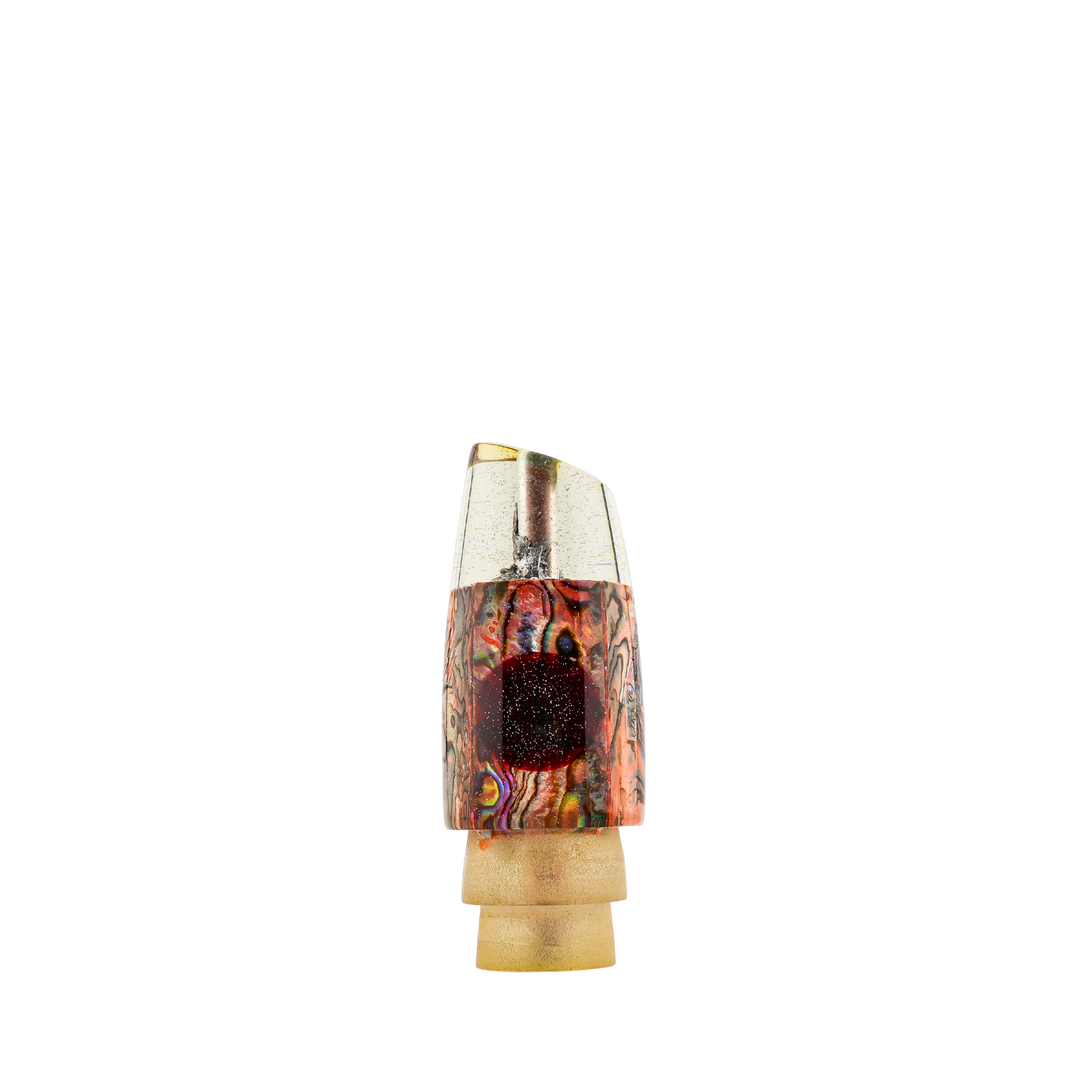 D.H Lures: History & Lure Identification Guide | Luremonger 9" Plunger, Pink Paua Shell - Offshore Trolling Lure Archive