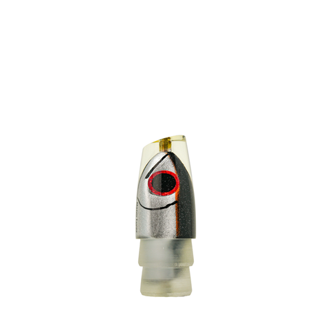Matsu - 9" Fish Head Black Salmon Slant