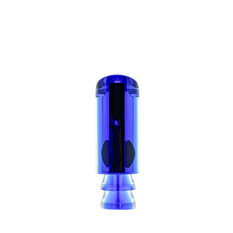 Moyes - 12" Blue Top Mirror Med. Pipe Bomb