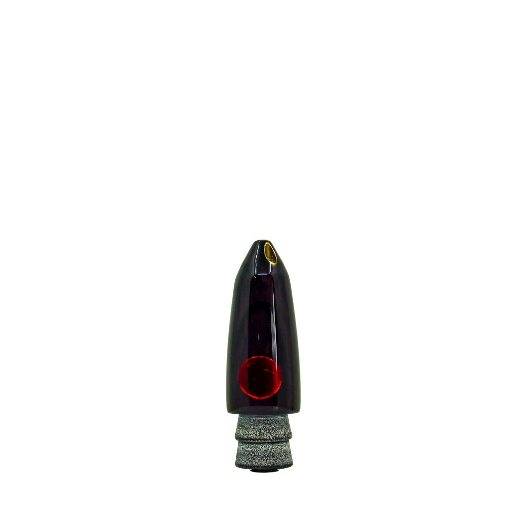 Leroy - 7" Vintage Purple 2-Hole Jetted Bullet
