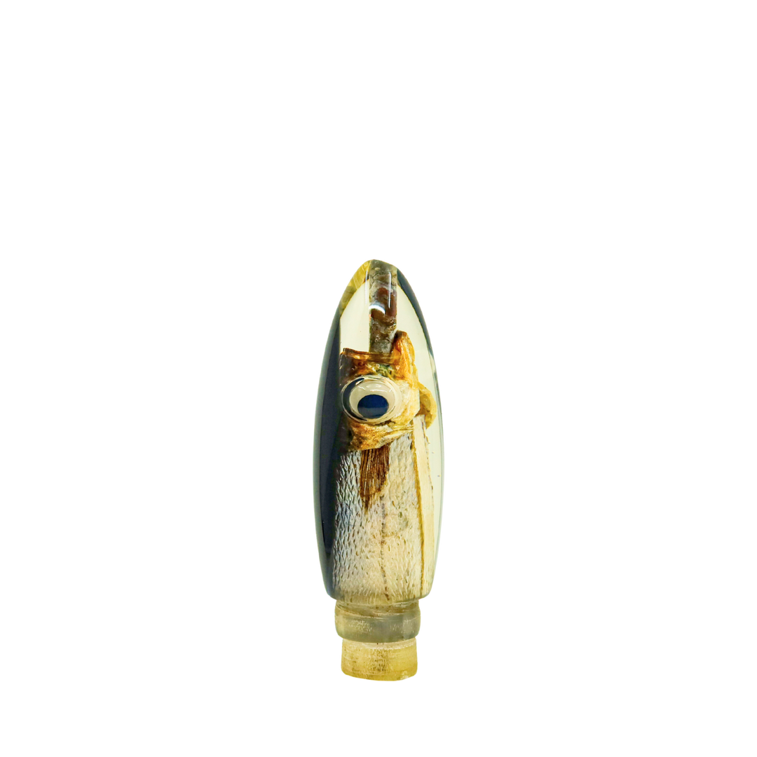 Tanabe Lures: History & Lure Identification Guide | Luremonger 9" Bullet, Real Fish Head - Offshore Trolling Lure Archive