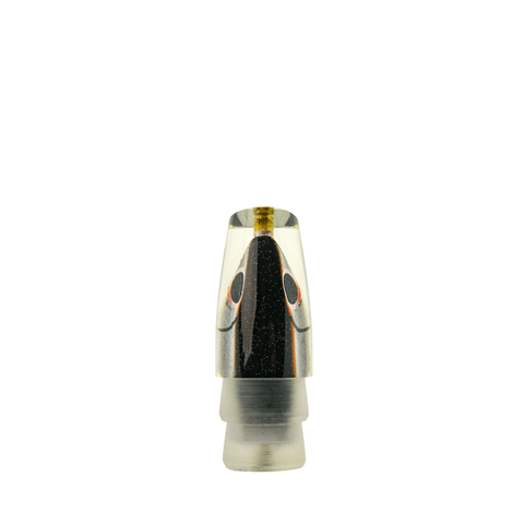 Matsu - 9" Fish Head Black Salmon Slant