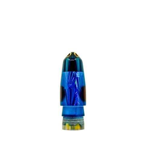 Sh-Bite - 9" Blue Tint 4-Jet Bullet