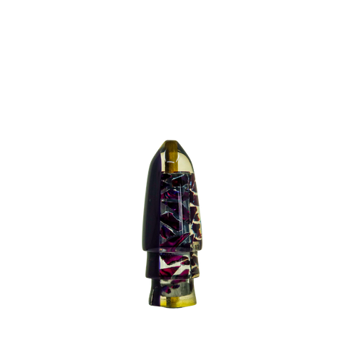 Koya - 9" Vintage Small Purple Shell Bullet