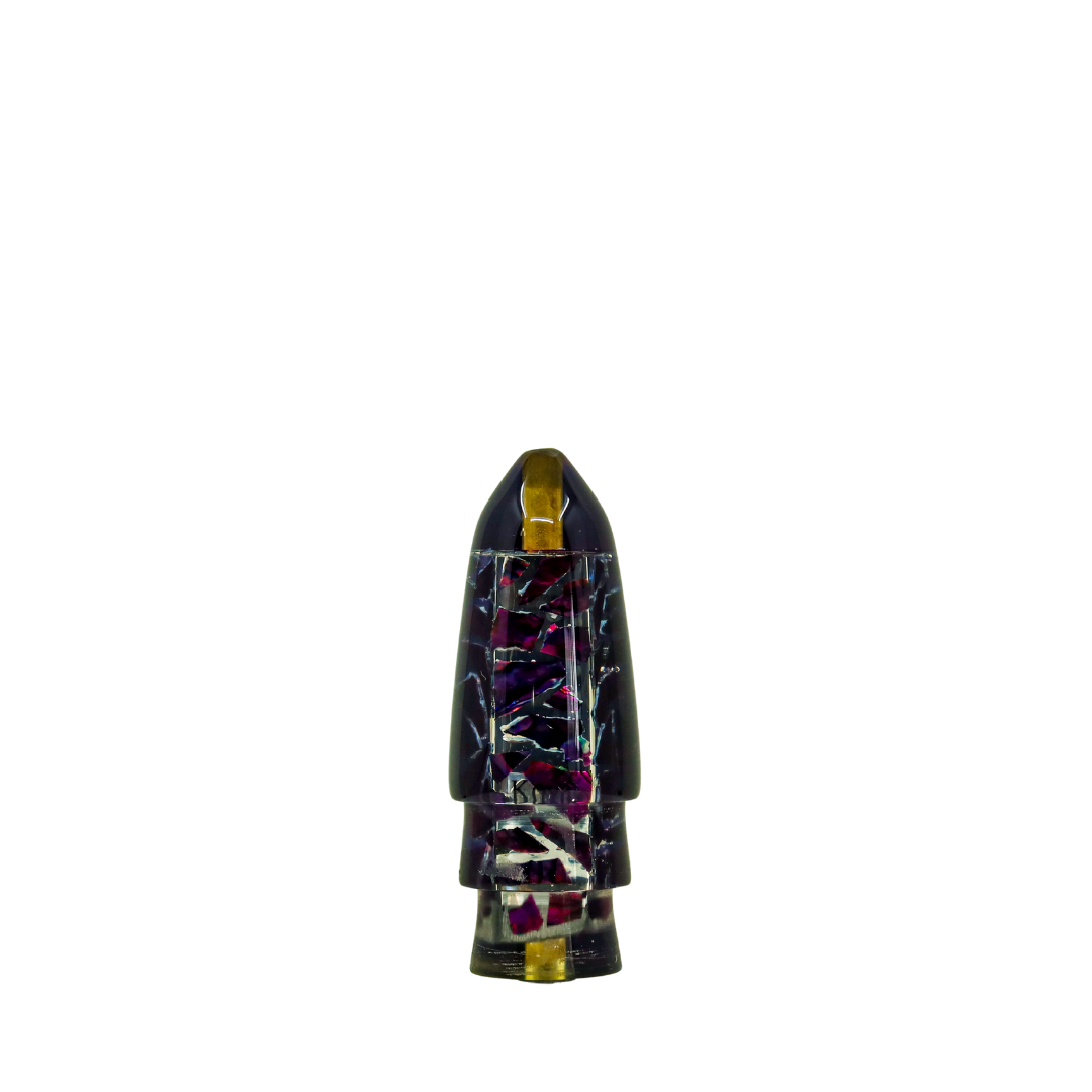 Koya - 9" Vintage Small Purple Shell Bullet