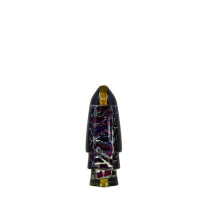 Koya - 9" Vintage Small Purple Shell Bullet