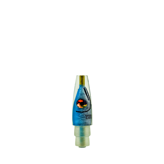 Tsutomu - 6” Blue Salmon Fish Head Invert