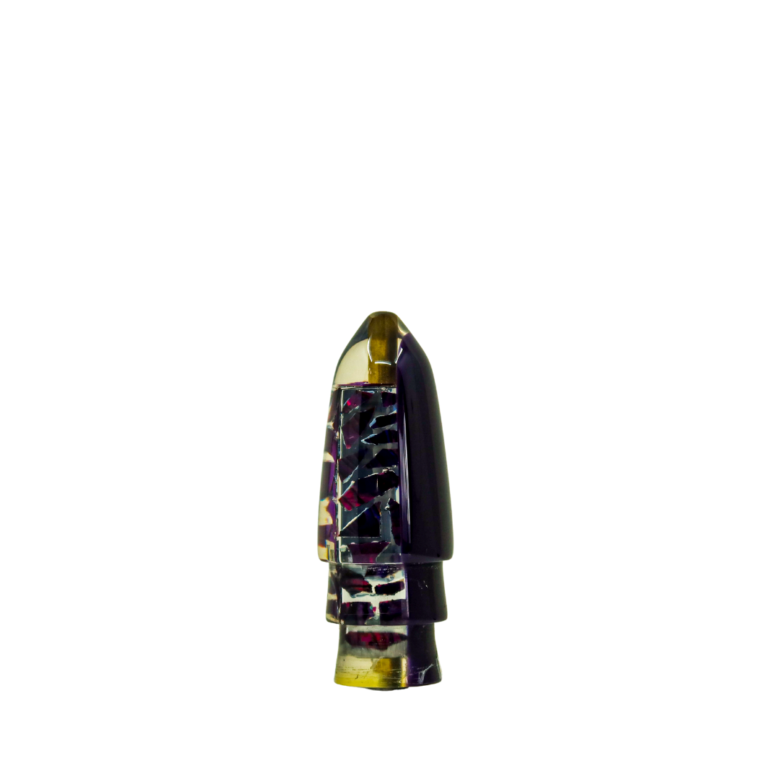 Koya - 9" Vintage Small Purple Shell Bullet