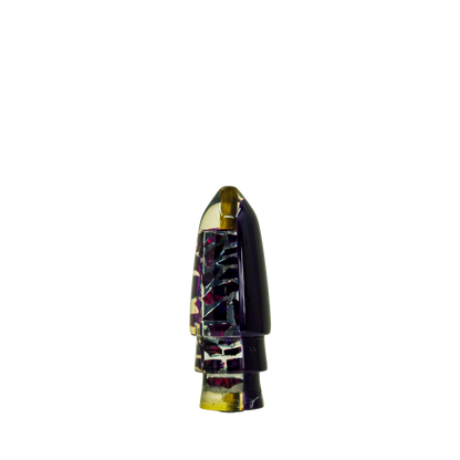 Koya - 9" Vintage Small Purple Shell Bullet