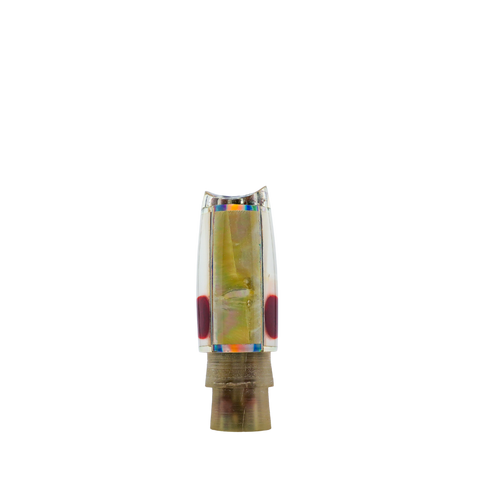 Futa Lures - 9" 4-Jet White MOP Reverse Scoop