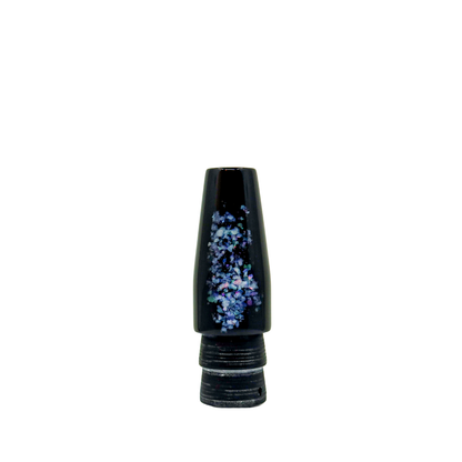 Shiroma - 9” Ultra Rare Salt & Pepper Jetted Invert