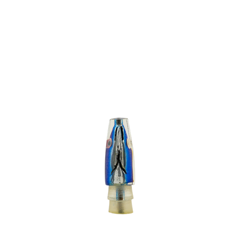 Papa - 7" Vintage Blue Fish Head Slant
