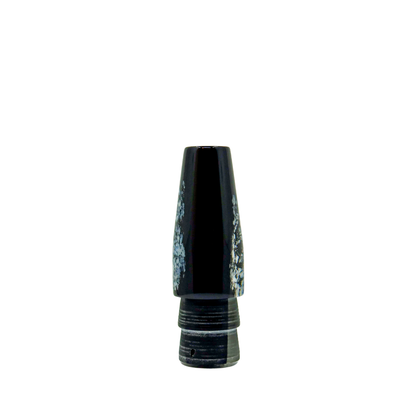 Shiroma - 9” Ultra Rare Salt & Pepper Jetted Invert
