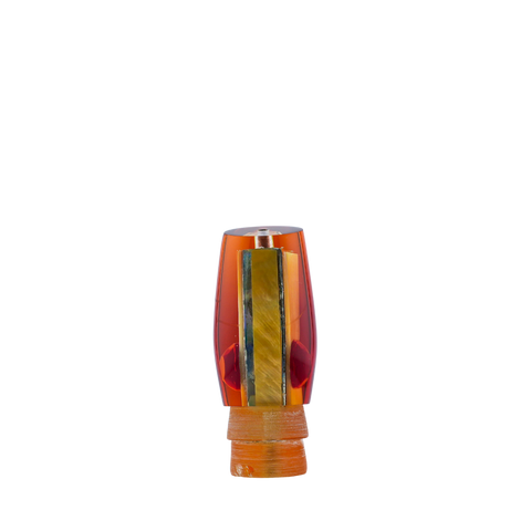 Futa Lures - 9"+ Fire Tinted Real MOP Cut Face (B-Stock)