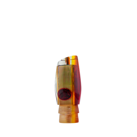 Futa Lures - 9"+ Fire Tinted Real MOP Cut Face (B-Stock)
