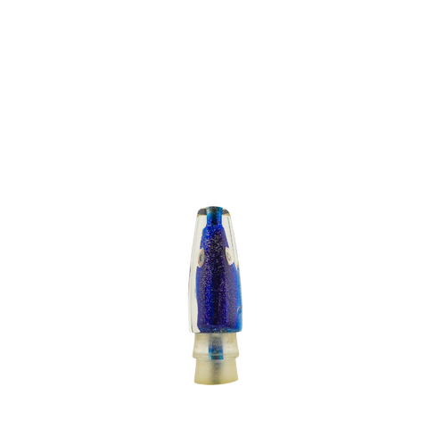 Papa - 7" Vintage Blue Fish Head Slant