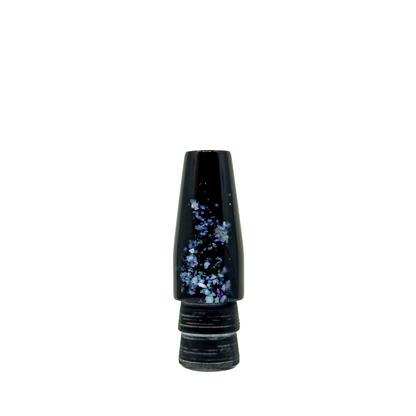 Shiroma - 9” Ultra Rare Salt & Pepper Jetted Invert