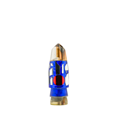 Tanigawa - 9"+ 2-Hole Cracked Glass Bullet