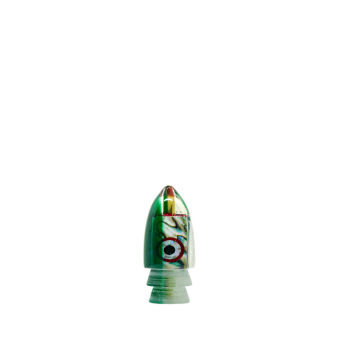 Bomboy Lures - 9" Green Shell Baby Bomb Bullet