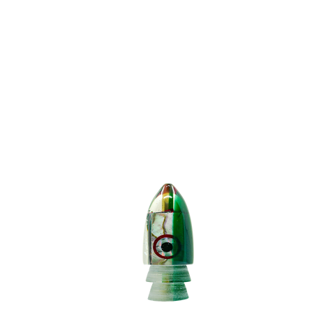 Bomboy Lures - 9" Green Shell Baby Bomb Bullet