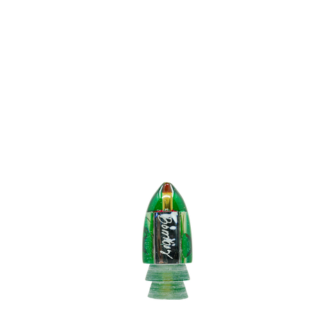 Bomboy Lures - 9" Green Shell Baby Bomb Bullet
