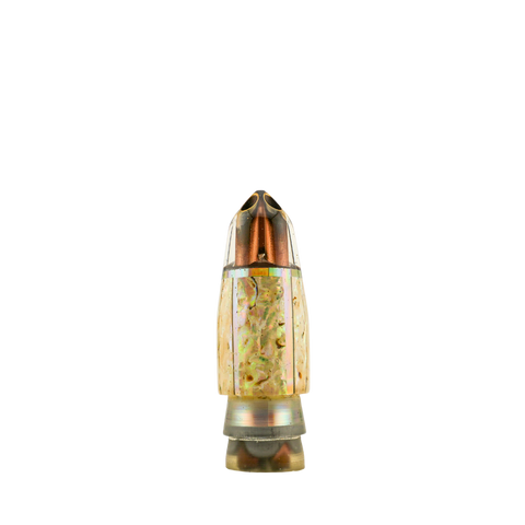 Tanigawa - 9"+ 2-Hole Camo MOP Shell Bullet