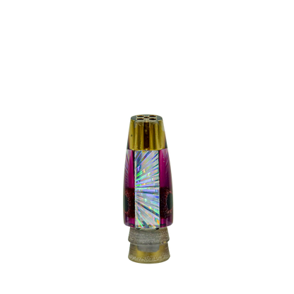 Leroy - 9” Purple Starburst Jetted Slant