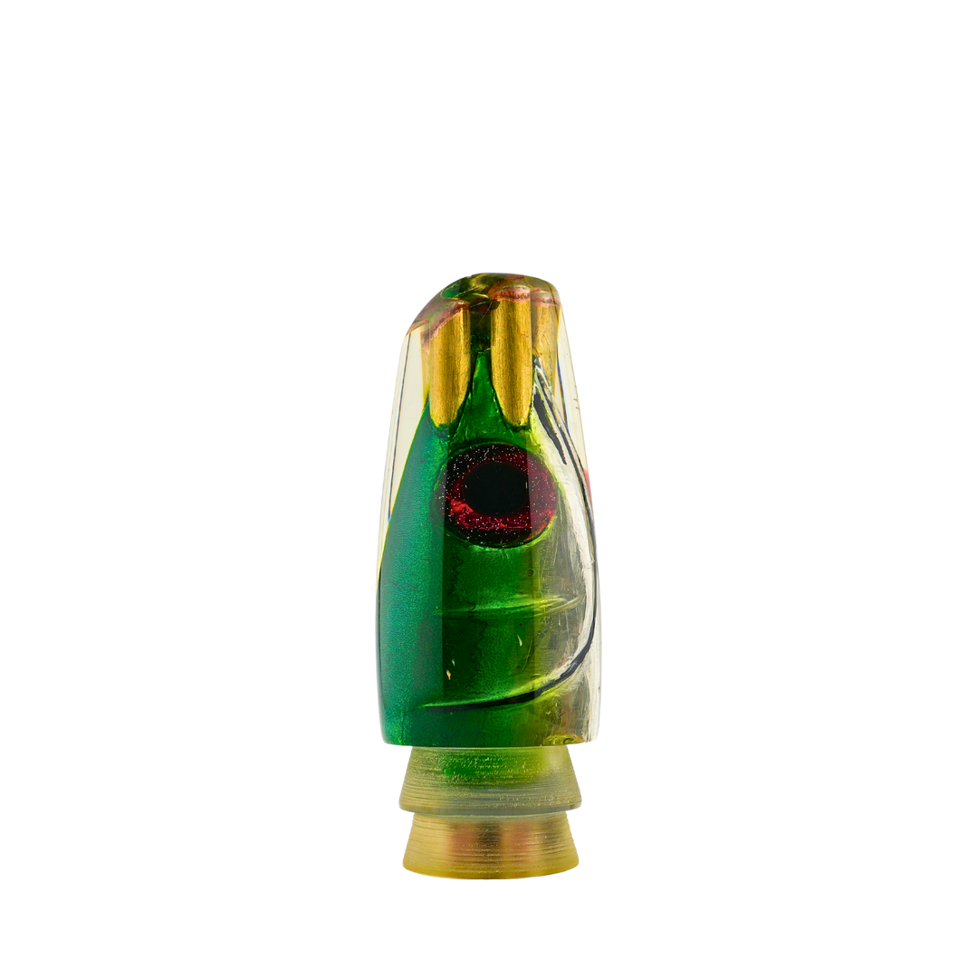 Leroy Lures: History & Lure Identification Guide | Luremonger 12" Reverse Scoop, 4-Jet Fish Head - Offshore Trolling Lure Archive